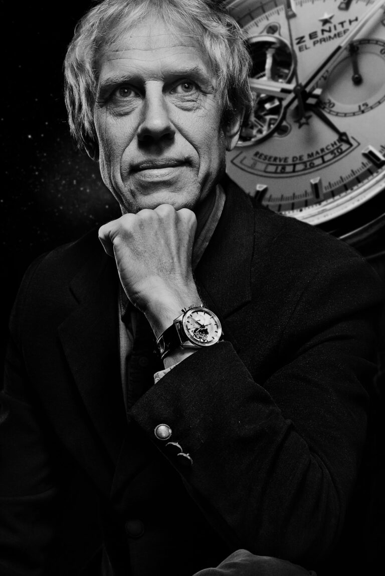 Mees käekellaga. Loovfotograafia.